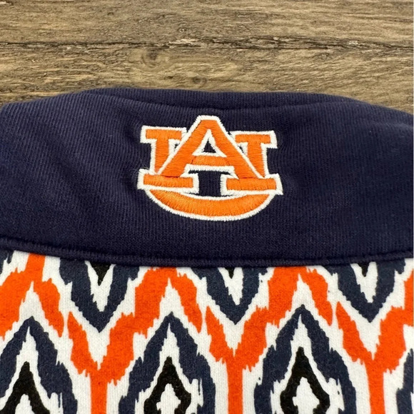 NWT College World Womens XL Auburn University Quarter Zip Pullover Sweatshirt - Picture 3 of 7